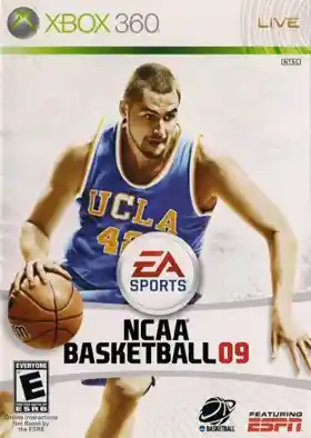 NCAA Basketball 09 (USA) box cover front